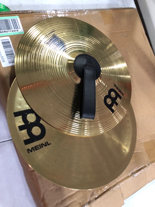 Photo 2 of  Cymbal Pair – HCS Traditional Finish Brass , Made In Germany, 2-YEAR WARRANTY 