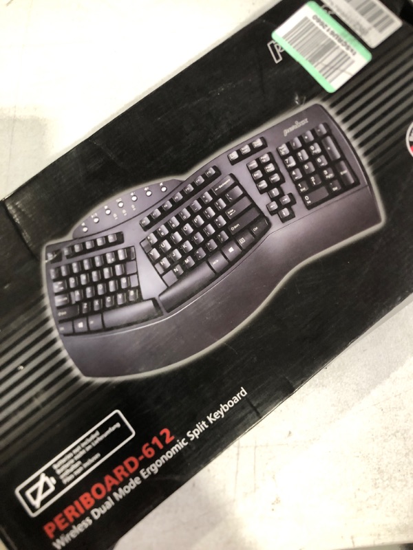 Photo 2 of Wireless Ergonomic Keyboard with Gel Wrist Rest Bundle