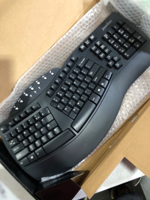 Photo 3 of Wireless Ergonomic Keyboard with Gel Wrist Rest Bundle