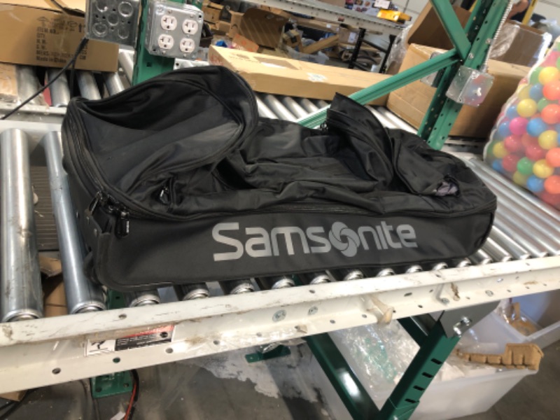 Photo 2 of **USED**
Samsonite Andante 2 Wheeled Rolling Duffel Bag, All Black, 32-Inch 32-Inch All Black