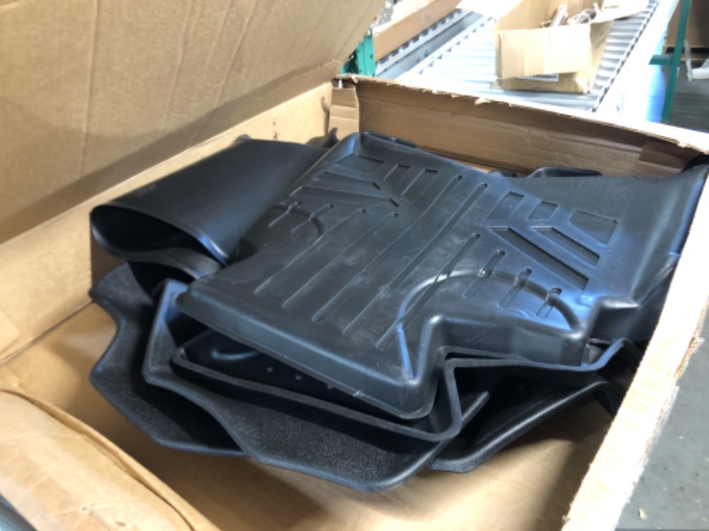 Photo 2 of Rough Country Floor Mats for 2012-2018 Ram 1500 | Crew Cab/Mega Cab - M-31213 Black