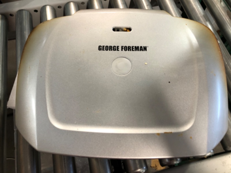 Photo 3 of *UNTESTED* George Foreman 9-Serving Classic Plate Electric Indoor Grill and Panini Press, Discontinued, Black