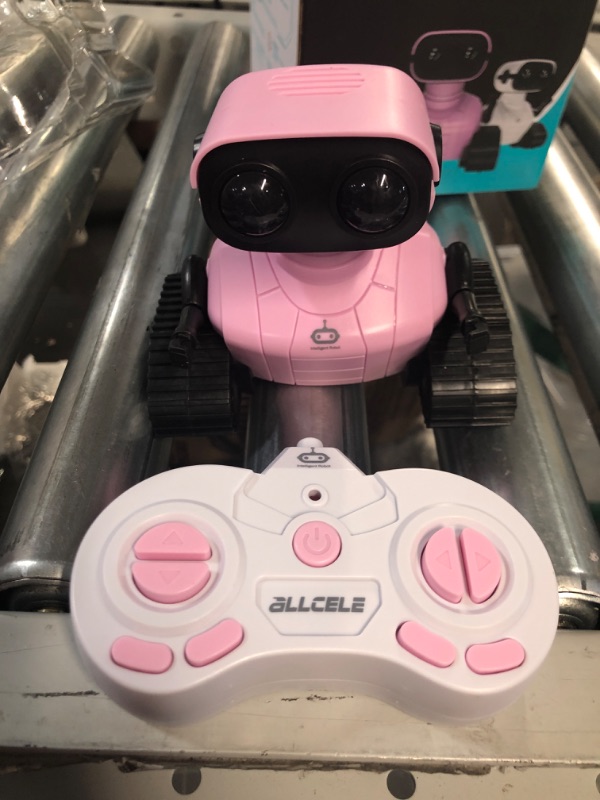 Photo 2 of ALLCELE Girls Robot Toy - Pink