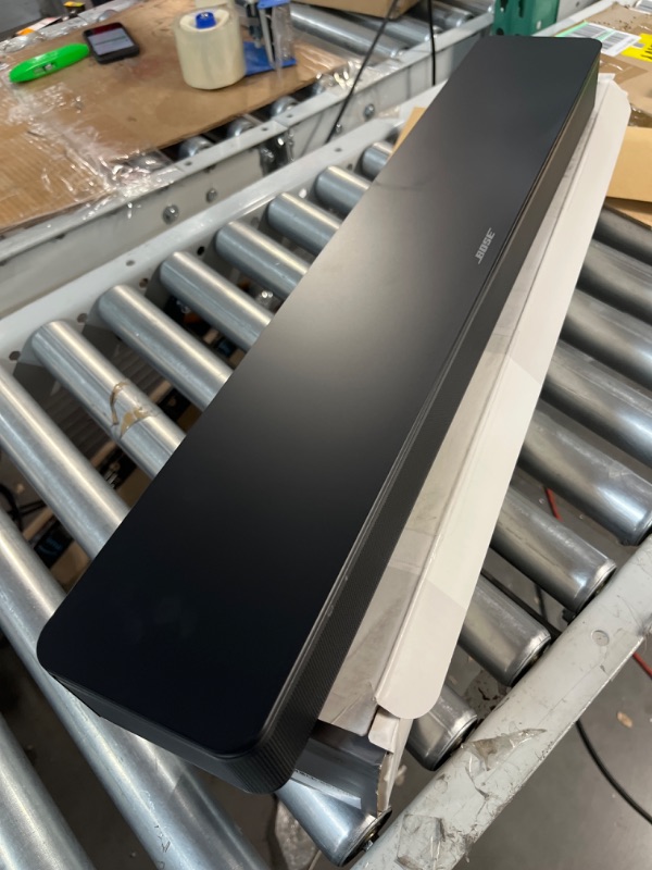 Photo 1 of Bose TV Speaker - Soundbar for TV with Bluetooth and HDMI-ARC Connectivity, Black, Includes Remote Control