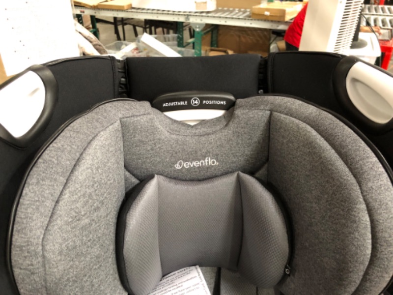 Photo 5 of *LIKE NEW*Evenflo Revolve Extend Revere Convertible Car Seat Revolve Extend Quick Clean Cover Revere Gray