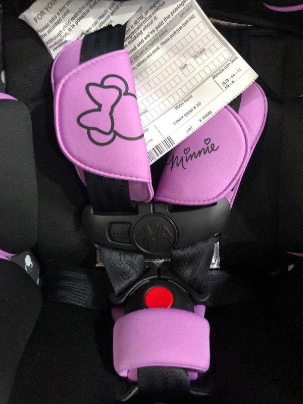 Photo 4 of Disney Baby Grow and Go™ All-in-One Convertible Car Seat, Midnight Minnie