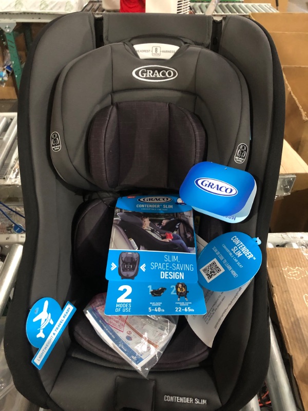 Photo 2 of *NEW WITH TAGS*Graco Contender Slim Convertible Car Seat, West Point