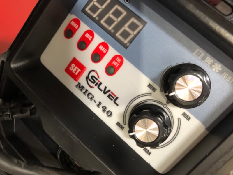 Photo 6 of **SEE NOTES**SILVEL MIG Welder 110V, 4 in 1 140A MIG/MAG/ARC/Lift TIG Welding Machine, Flux Core Welder with IGBT Inverter, Portable Gas/Gasless Welder Machine for Home Welder MIG Welder 140A