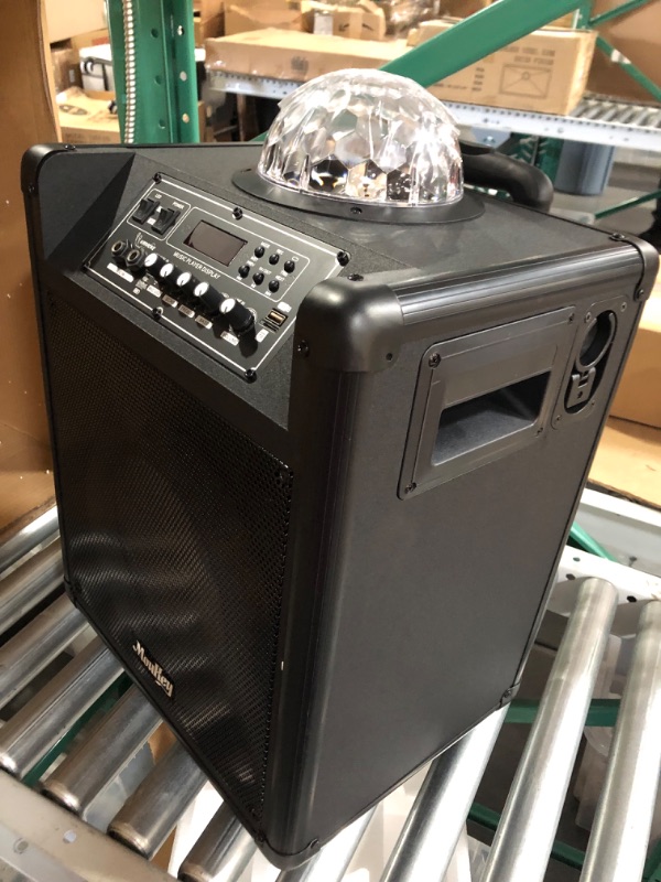 Photo 1 of Moukey Karaoke Machine, 10'' Big Subwoofer, Portable Bluetooth Speaker 