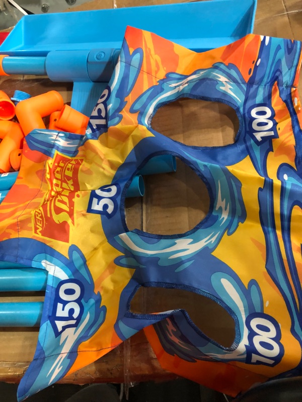 Photo 3 of **water line broken**
NERF Super Soaker Toss – Bean Bag Toss Game for Kids with a Splashtastic Water Twist