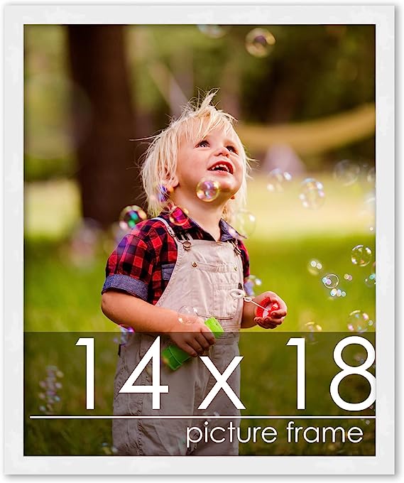 Photo 1 of [stock img similar] 14x18 White Picture Frame Mat for 10x14 Photo