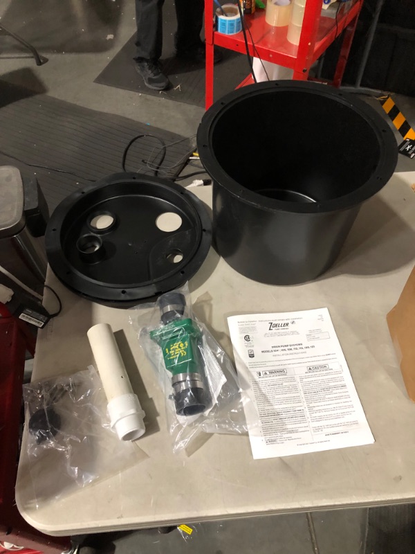 Photo 3 of ***UNTESTED***
Zoeller 105-0001 Sump Pump, 12.50 x 14.50 x 14.50 inches, 19 Pound Electric