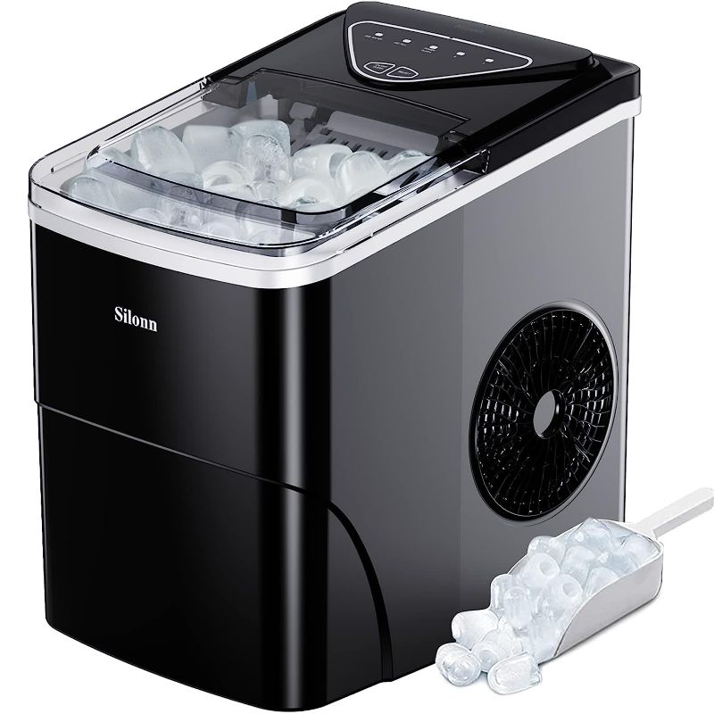 Photo 1 of ***UNTESTED - SEE NOTES***
Silonn Ice Maker Countertop, 9 Cubes in 6 Minutes