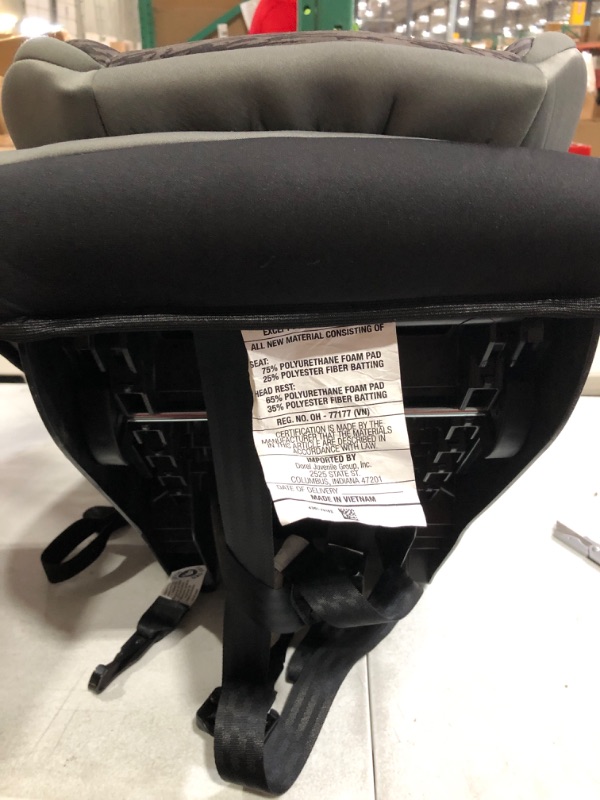 Photo 4 of Cosco Mighty Fit 65 DX Convertible Car Seat (Heather Onyx Gray)