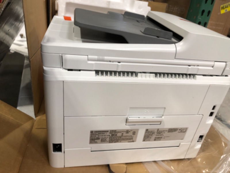 Photo 3 of HP Color Laserjet Pro MFP M183fw, White **NOT TESTED** **LOOKS BRAND NEW**