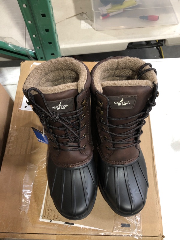 Photo 2 of Nautica Mens Duck Boots - Waterproof Shell Insulated Snow Boot - US 8