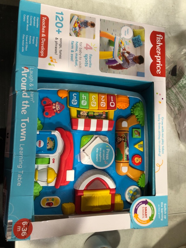 Photo 2 of Fisher-Price Laugh & Learn Around The Town Learning Table Standard Packaging