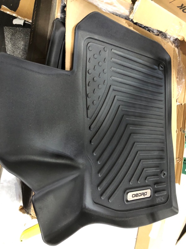 Photo 2 of OEDRO Floor Mats Compatible with 2020-2023 Kia Telluride, Unique Black