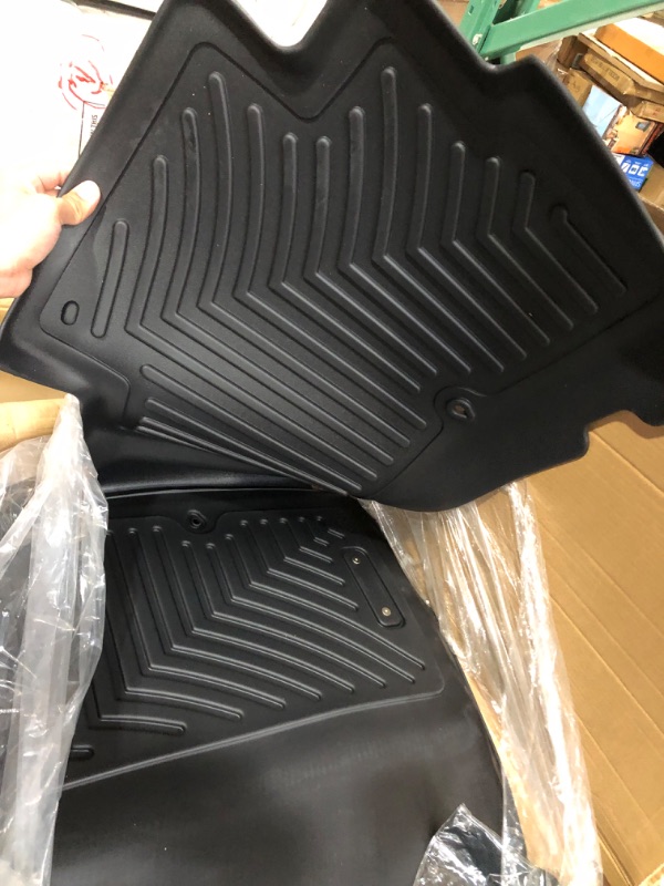 Photo 3 of OEDRO Floor Mats Compatible with 2020-2023 Kia Telluride, Unique Black