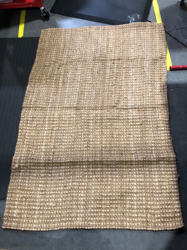 Photo 2 of  Jute Area Rug, 4x6, Natural **STOCK IMAGE REFERENCE ONLY** ***SEE PHOTOS***