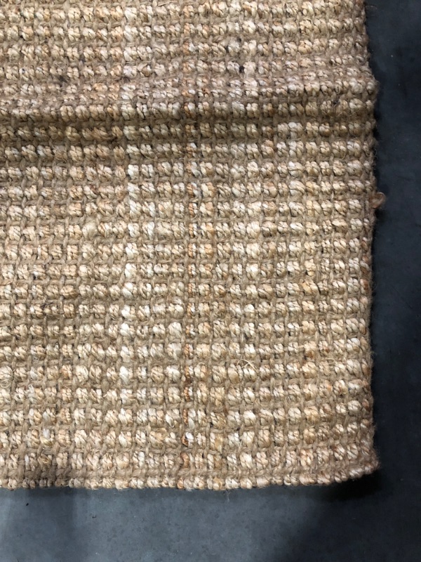 Photo 3 of  Jute Area Rug, 4x6, Natural **STOCK IMAGE REFERENCE ONLY** ***SEE PHOTOS***