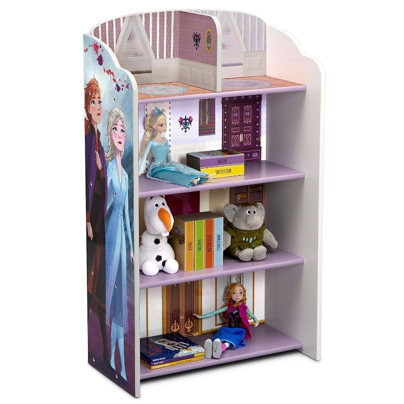 Photo 1 of Delta Children Wooden Playhouse 4-Shelf Bookcase -DISNEY PRINCESS *STOCK IMG REF*