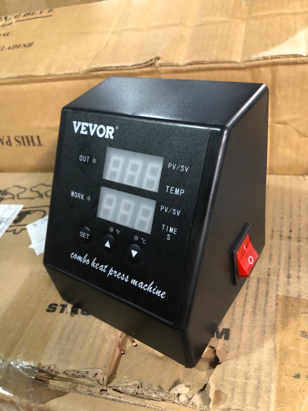 Photo 3 of VEVOR Heat Press, 12x10in Heat Press Machine, 650W