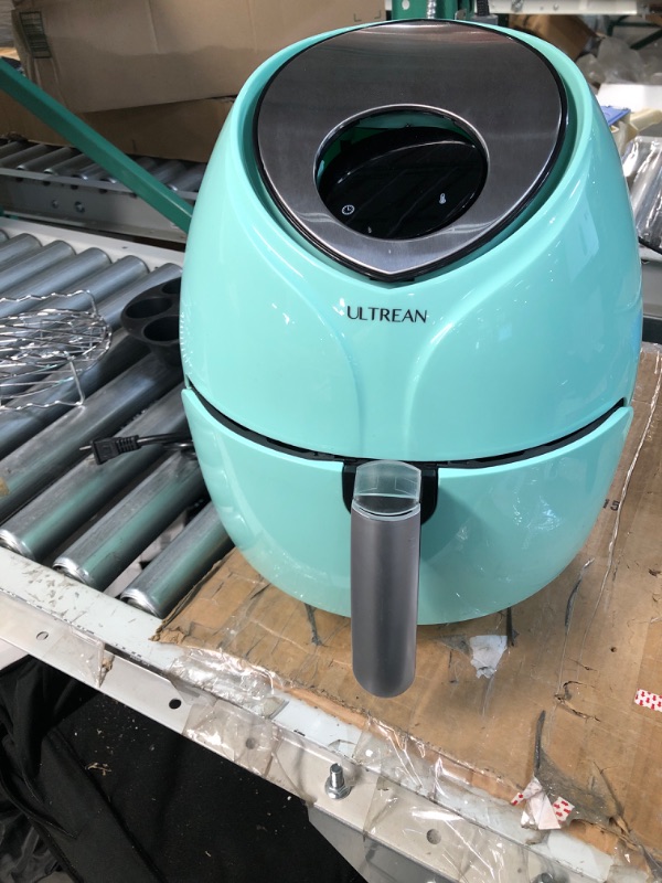 Photo 3 of (Major Damage) Ultrean Large Air Fryer 8.5 Quart, Electric Hot Airfryer XL Oven Oilless Cooker (Blue)