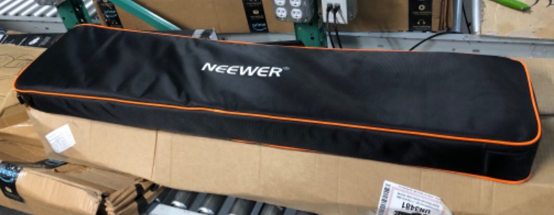 Photo 2 of NEEWER Motorized Camera Slider, 39.4"/100cm Carbon Fiber Dolly Rail Slider with Remote Control, 