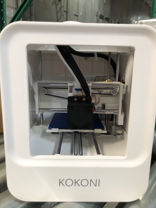 Photo 3 of KOKONI 3D Printer, Intelligent APP Control AI 3D Desktop Printer, white