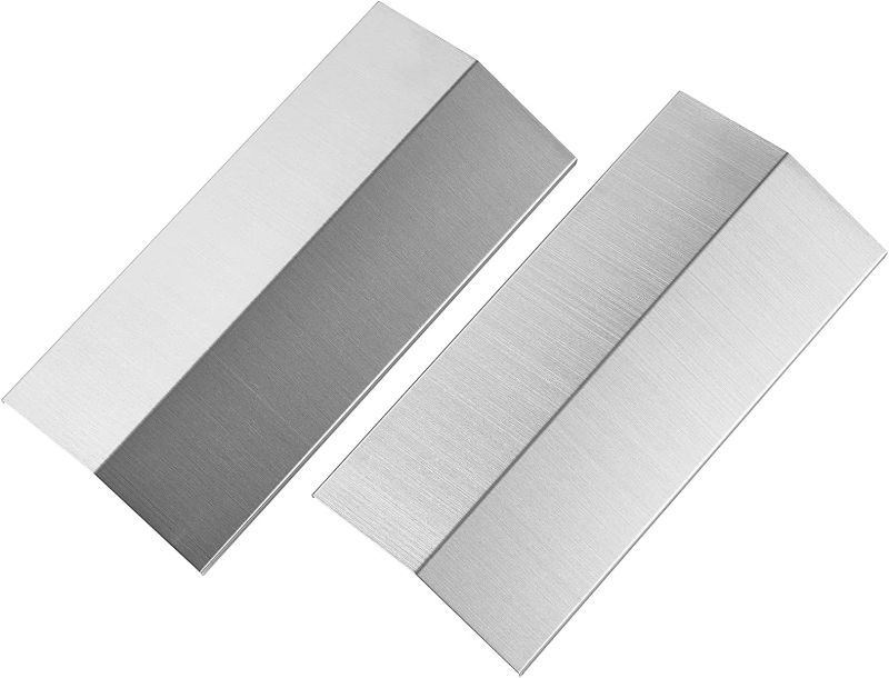 Photo 1 of 22.5 inch x 2 inch gas grill heat plates 2 pack stainless steel 