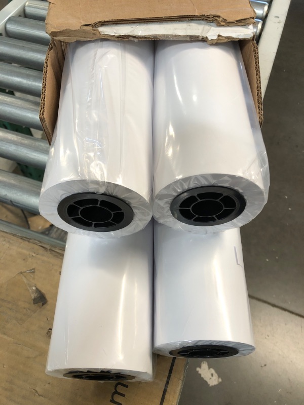 Photo 3 of Alliance Wide Format Paper 24" x 150' CAD Bond Rolls (20lb | 4 Rolls, 24 In x 150 Ft | 2" Core) 20lb | 4 Rolls 24 In x 150 Ft | 2" Core