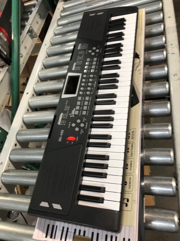 Photo 2 of 61 Key Keyboard Piano, 2023 New Piano Keyboard- Black