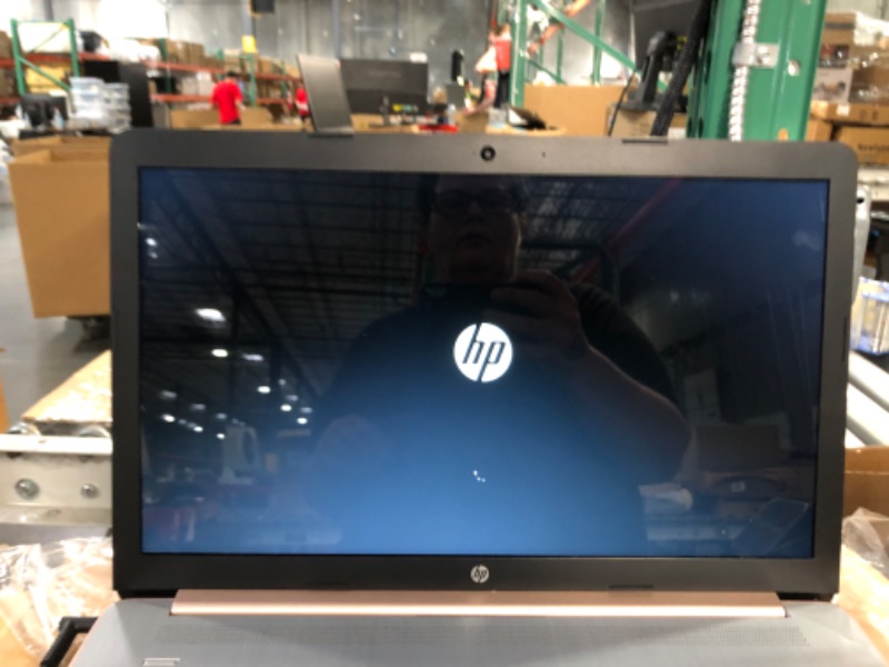 Photo 7 of 2022 Newest HP Pavilion Laptop, 17" HD+ (1600 x 900) LED Display, AMD Athlon Silver Processor, AMD Radeon Graphics, 16GB RAM, 1TB PCIe SSD, Long Battery Life, Wi-Fi 6, BT 5.0, Windows 10, Silver 16GB RAM | 1TB SSD PINK