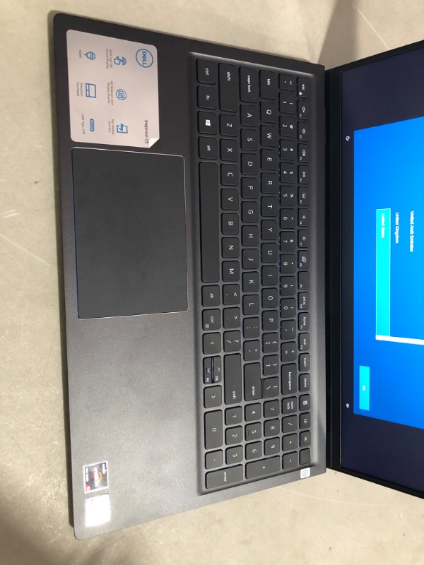 Photo 4 of ***REFURBISHED*** Dell Inspiron 5515 15.6 Inch Touch Laptop, AMD Ryzen 5 5500U 6-core Processor, 8GB DDR4, 256GB SSD, Windows 10 Home, AMD RadeonAMD 