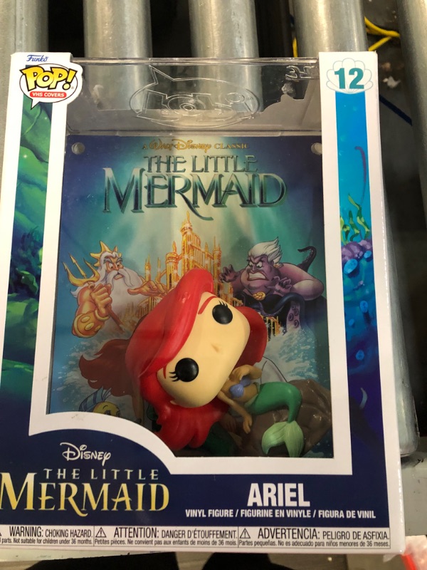 Photo 3 of Funko Pop! VHS Cover: Disney - The Little Mermaid, Ariel (Amazon Exclusive) Toys - Ariel