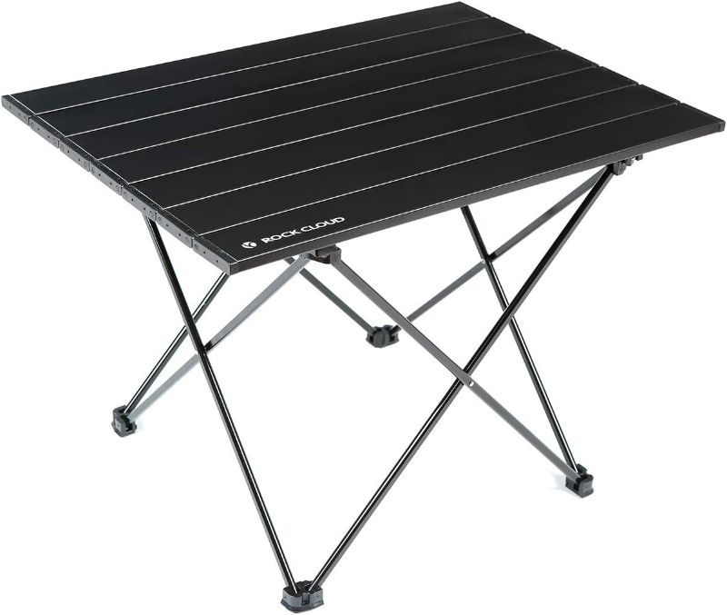 Photo 1 of (Minor Damage) Table Ultralight Aluminum Camp Table Folding Beach Table for Camping Hiking Backpacking Outdoor Picnic, Size M