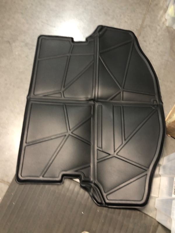 Photo 1 of RAV4 Cargo Liners - All Weather Rear Cargo Trunk Tray Floor Mats Compatible with 2013 2014 Toyota RAV4 Non Electric(EV) Models,2015-2018 Toyota RAV4\