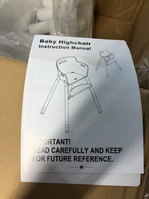 Photo 1 of **USED/SEE NOTES**  Wooden Baby High Chair | High Chair for Babies and Toddlers | 3-in-1 Baby High Chair Grows up with Family