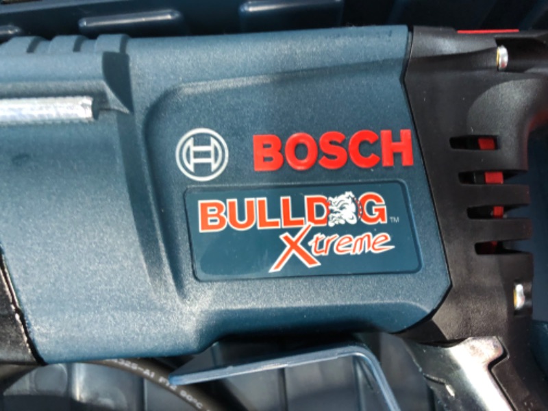 Photo 9 of **USED/SEE NOTES** Bosch 11255VSR-RT BULLDOG Xtreme 1-Inch SDS-plus D-Handle Rotary Hammer