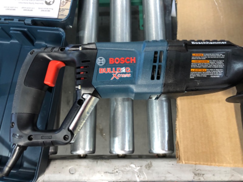 Photo 5 of **USED/SEE NOTES** Bosch 11255VSR-RT BULLDOG Xtreme 1-Inch SDS-plus D-Handle Rotary Hammer