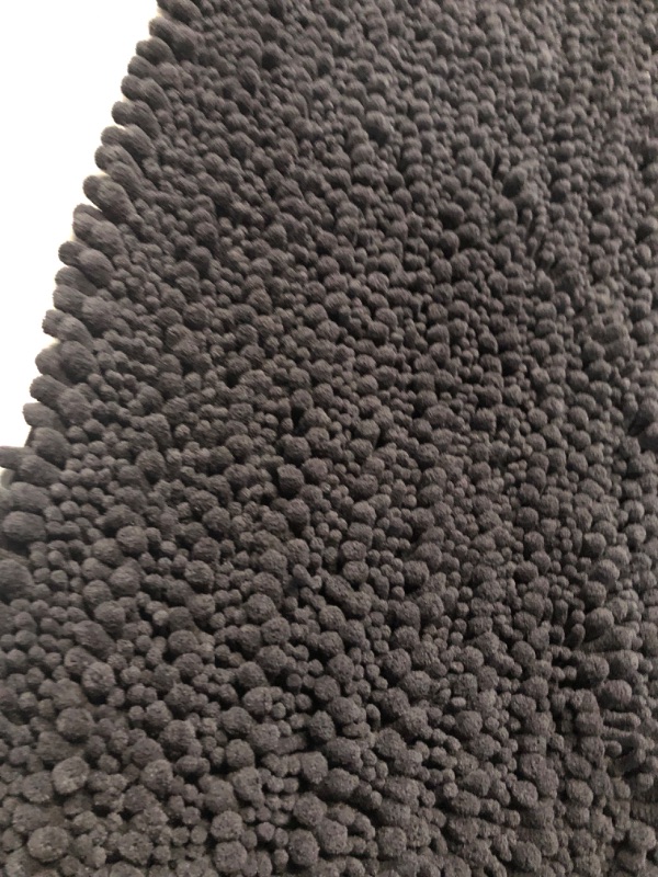 Photo 3 of **USED/SEE NOTES** Yimobra Luxury Chenille Bathroom Rug Mat, Extra Soft and Absorbent, 44.1" X24"