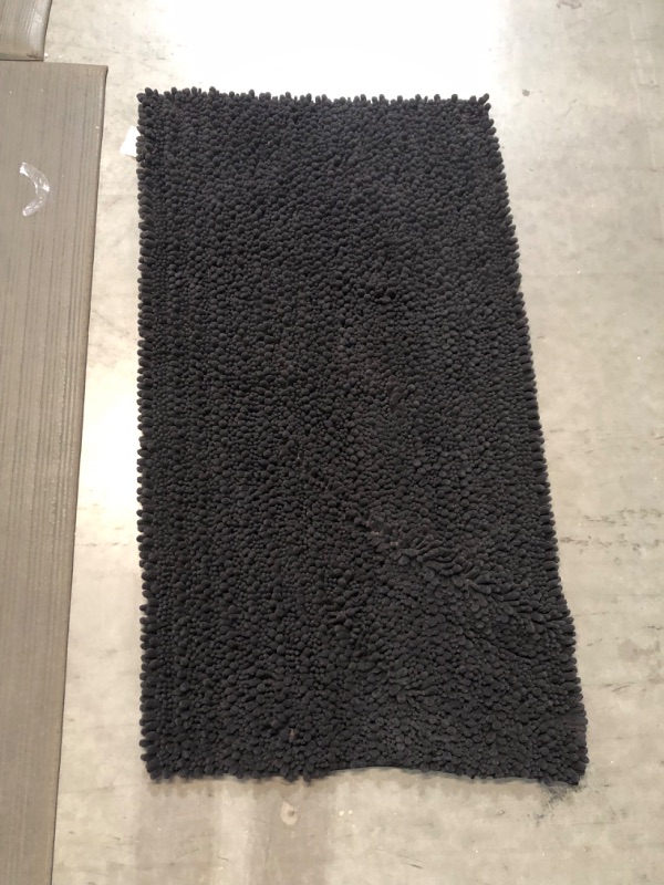 Photo 2 of **USED/SEE NOTES** Yimobra Luxury Chenille Bathroom Rug Mat, Extra Soft and Absorbent, 44.1" X24"