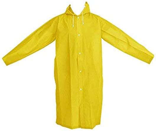 Photo 1 of **SIMILAR TO STOCK PIC** Yellow Raincoat 4 PACK. SLEEVES, HOOD AND BUTTON UP CLOSURE 