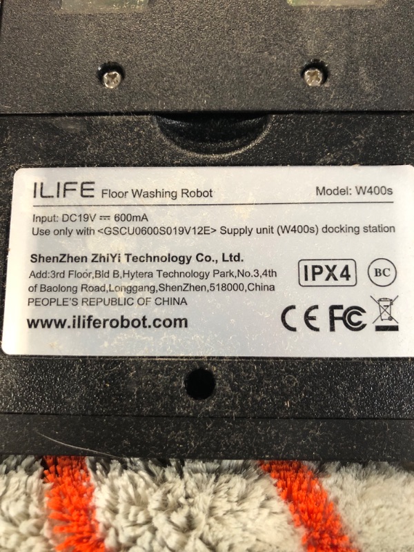 Photo 1 of *Used/Wet/Dirty* ILIFE Shinebot W400s Mopping Robot, Suitable for Hard Floor only