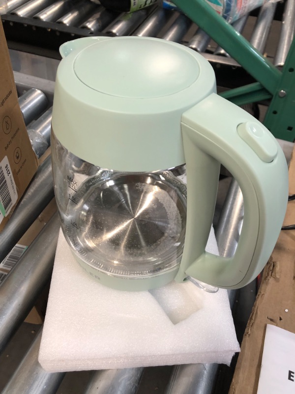 Photo 4 of **Used/Dirty** iSiLER 1500W Electric Kettle, 1.7 L with LED Indicator, Green