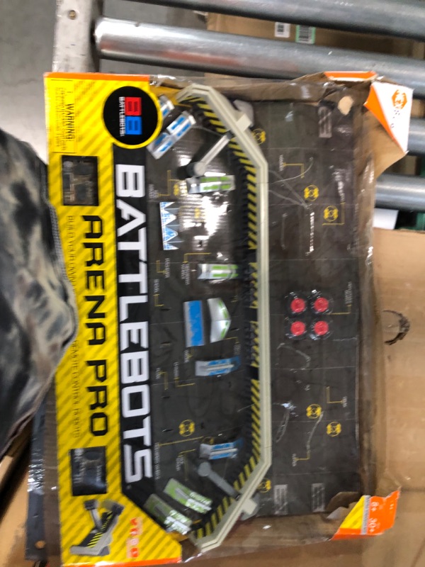 Photo 1 of HEXBUG BattleBots Arena Pro - Build Your Own Battle Bot with Arena Game Board and Accessories - Remote Controlled Toy for Kids - Batteries Included with Hex Bug Set