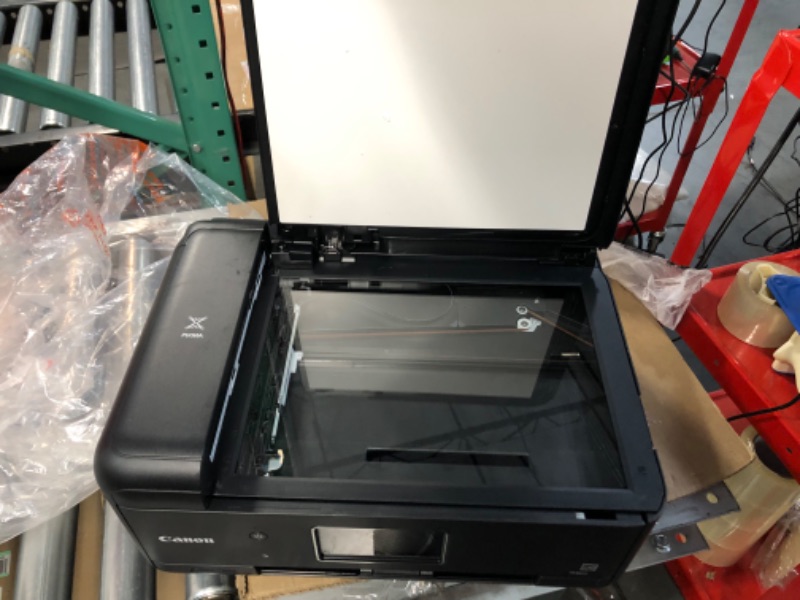 Photo 1 of Canon TR8620 All-in-One Printer for Home Office | Copier |Scanner| Fax |Auto Document Feeder | Photo and Document Printing | Airprint (R) and Android Printing, Black