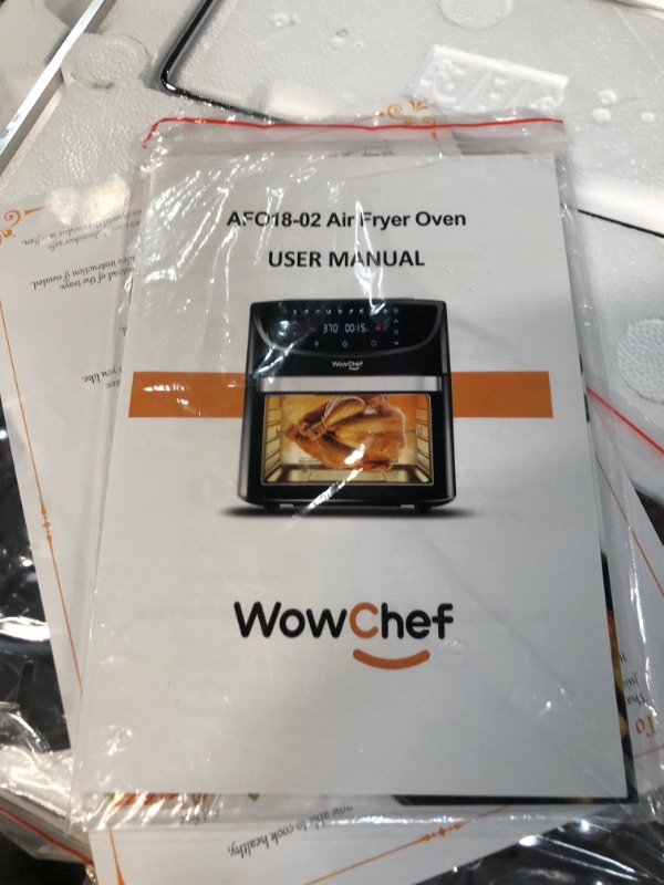 Photo 4 of **BRAND NEW** WowChef Air Fryer Oven Large, 10-in-1 Digital Rotisserie Dehydrator Fryers Combo 