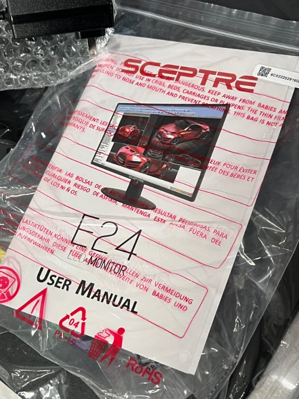 Photo 3 of Sceptre 24" Professional Thin 75Hz 1080p LED Monitor 2x HDMI VGA Build-in Speakers